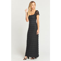 Stella Maxi Dress ~ One and Only Lace Black